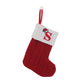 🔥Hot Sale🔥Cozy Knit Socks, Embroidered Candy Gift Bag, Letter Christmas Stocking