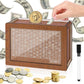 🎁 Hot Sale 49% OFF 🔥Wallet Fattening Program——Cash Vault Wooden Savings Box