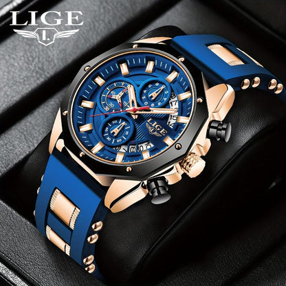 ⌚Men's Outdoor Waterproof Sport Quartz Watch