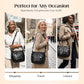 🎀2026 New Arrival🔥Casual Pleated Bucket Soft Leather Handbag Shoulder Bag