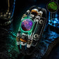 💥Last-Day Sale for $9.99☪️Glow-in-the-Dark Leather Zodiac Sign Bracelet For Men and Women (6.9/8.1 inches)♑️