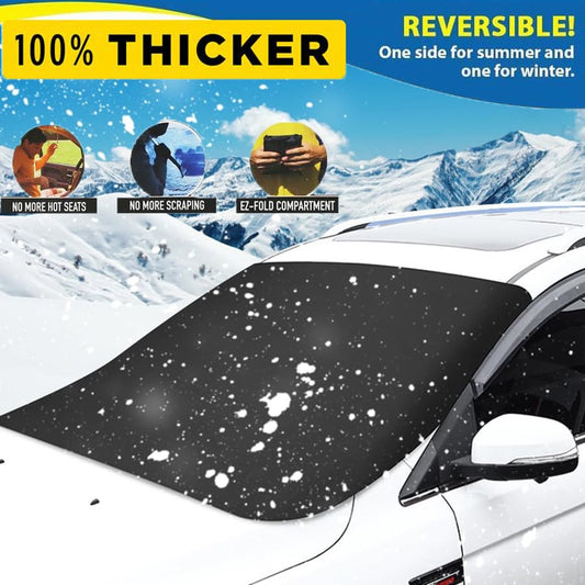 ⏳Limited Time Offer⏳2025 Upgraded Car Windshield Magnetic Snow Cover