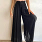 Solid Color High Waist Pants