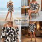 🌊50% OFF 💖Women's Off Shoulder Shorts Jumpsuit