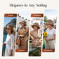 🔥 Hot Sale 49% OFF🔥Elegant Woven Straw Sun Hat with Bow
