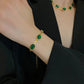 🔥Ultimate Elegance--Jade bracelet, earrings and necklace set