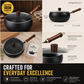 Uncoated Thick Iron Pot