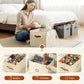 👟 Fabric Shoe Organizer Storage Box – Foldable, Large Capacity, Dustproof & Breathable for Closet & Bedroom