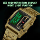 ⏳50% OFF🎁Men's Square Creative Dual-Movement Multifunctional Sports Watch