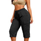 Elastic Fit Outdoor Cropped Trousers