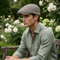 🧢Breathable Flat Cap with Adjustable Strap – Mesh Fabric, Classic Ivy Style & Built-in Sweatband🌞