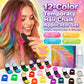 🔥50% OFF 🌈12-Color Temporary Hair Chalk Applicator Set