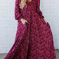 🌺50% OFF NOW! ✨ Women’s Floral Rayon Smocked-Waist Lined Maxi Dress – Flattering Fit, Lightweight Fabric & Elegant Boho Style 💃