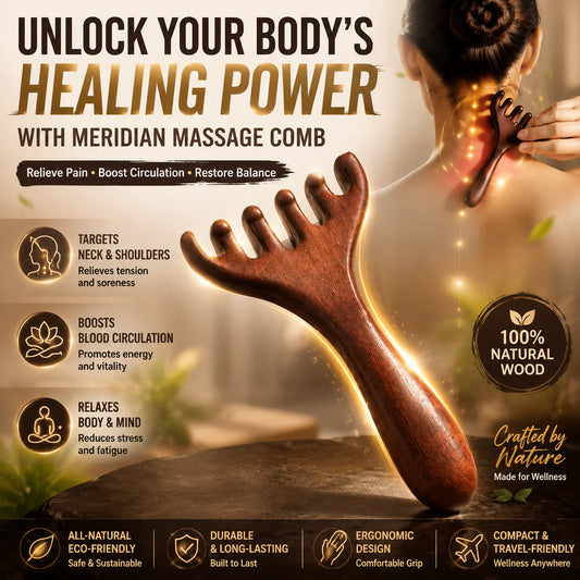 ✨Buy 1 Get 2 Free✨Six-claw Meridian Massage Comb