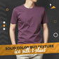 Men's Solid Color Ice Silk T-Shirt