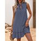 💃 Women’s Geometric Print Bow Dress – Stylish, Elegant & Effortlessly Chic ✨👗