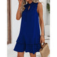 💃 Women’s Geometric Print Bow Dress – Stylish, Elegant & Effortlessly Chic ✨👗