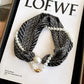 🌟New Arrival💕Magnetic Clasp Pearl Scarf Necklace