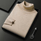 ✨2025 Hot Sale✨Men's Solid Color Premium Turtleneck Sweater