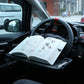 Multifunctional Steering Wheel Dining Table