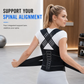 Strong Support Universal Adjustable Back Posture Corrector