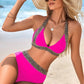 V-neck Sexy Holiday Swimsuit with Slit