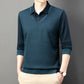 Men's Fake 2-Piece Knitted Shirt