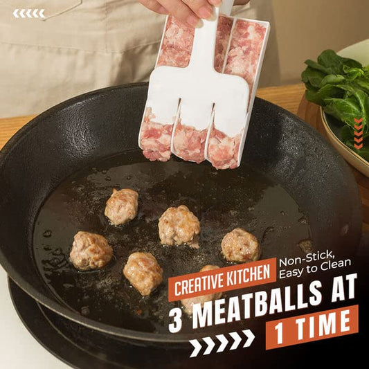 ✨Buy 1 Get 1 Free🍡Creative Kitchen Triple Meatball Maker