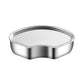 🥗 Stainless Steel Scalloped Steam Table Pans