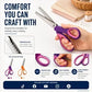 ✂️ 2026 Sale — Over 23,100 Sold! 🧵 Multipurpose Pinking Shears Serrated Scissors – Zigzag Fabric Cutting, Ergonomic Handle & Rust-Resistant Steel ⚡