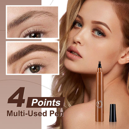 💞Buy 1 Get 1 Free💞Waterproof Four-trip Eyebrow Pencil