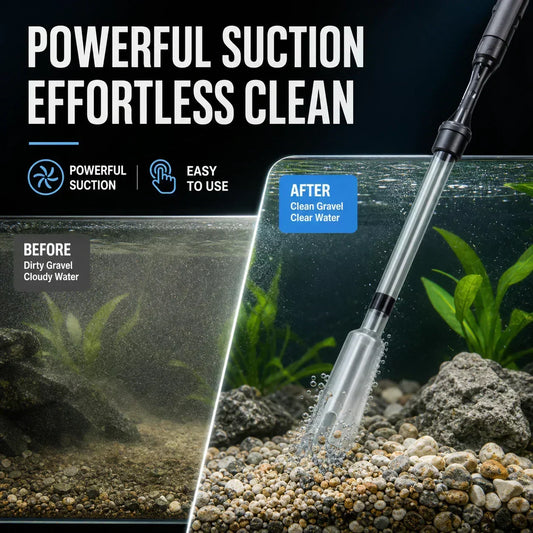 🎉50% Off 🔥 Electric Aquarium Gravel Cleaner✨