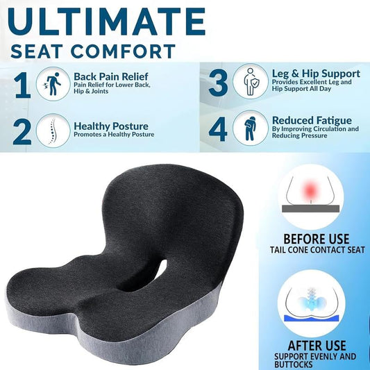 ⚡Free Shipping⚡Non-Slip Memory Foam Seat
