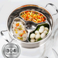 🥗 Stainless Steel Scalloped Steam Table Pans