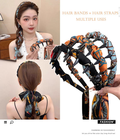 🔥Buy 1 Get 2 Free✨Pretty Everyday Wrap Headband with Comb Teeth