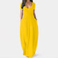 🍃Women's Round Neck Short Sleeve Casual Soft Fabric Long Dress