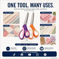 ✂️ 2026 Sale — Over 23,100 Sold! 🧵 Multipurpose Pinking Shears Serrated Scissors – Zigzag Fabric Cutting, Ergonomic Handle & Rust-Resistant Steel ⚡