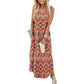 👗Summer Dresses Maxi Dress Vacation Beach Sundresses with Pockets