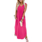 👗Summer Dresses Maxi Dress Vacation Beach Sundresses with Pockets
