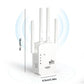 1200Mbps Dual Band (5GHz/2.4GHz) WiFi Extender Covers 10,000 sq. ft & 50 Devices