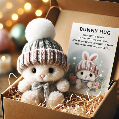 🐰Easter Hot Sale🔥Handmade Mini Bunny Hug Cute Easter Gift
