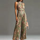 Flowing Pleated Jumpsuit