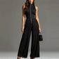 Flowing Pleated Jumpsuit