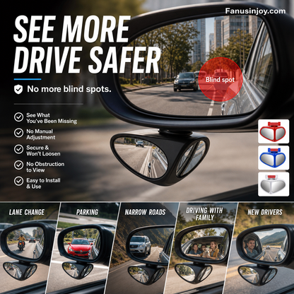 👀🚗HD Waterproof Dual-Sided Parking Mirror