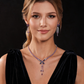 Elegant Butterfly Necklace and Earrings Set