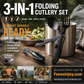 🎉50% Off！🍴4-In-1 Outdoor Folding Multifunctional Tableware