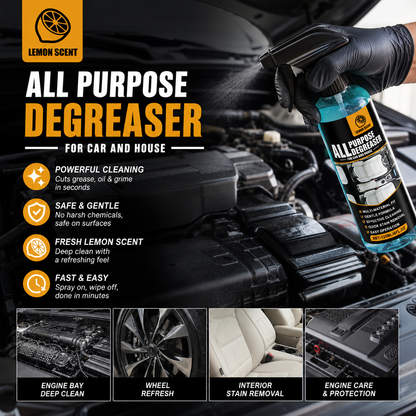 ✨Buy 2 Get 1 Free🔥All-Purpose Degreaser Spray🧼Remove Stains in Seconds!