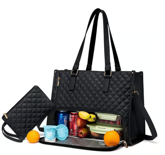 🔥3 in 1 Lunch Tote Bag for Women💕Solve your bag clutter problem(Free Matching Wallet)