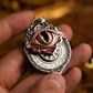 Handmade Tarot Vision Pendant: Connect to Cosmic Wisdom Anytime(Cheat Sheet Included)