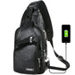 😎Men's Multifunctional High Quality Leather Chest Bag